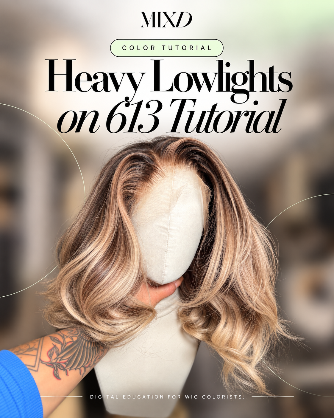 Heavy Lowlights on 613 Color Tutorial